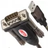 UNITEK Y-105A σειριακό καλώδιο μαύρο 1,5 m USB Type-A DB-9