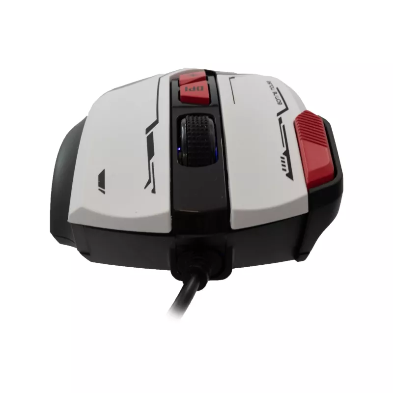 Ποντίκι Baracuda BGM-042 MANTA Λευκό USB
