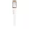 Καλώδιο patch RJ45 βύσμα αρσενικό > RJ45 βύσμα αρσενικό CAT.6 S/FTP (λευκό, 1,5 μέτρα)