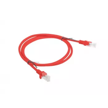 Lanberg PCU5-20CC-0100-R Cat.5e UTP Patchkabel, 1 m, κόκκινο, συσκευασία 10 τεμ.