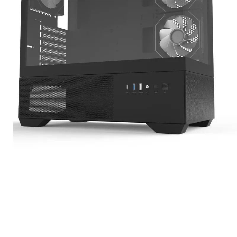 Κουτί PC CHRONIX V2 Mid Tower ARGB Ανεμιστήρες x3 μαύρο