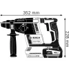 BOSCH. SDS+ σφυρί GBH 18V-26 Solo 2,6J