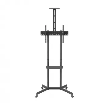 Επιτοίχια βάση SBOX FS-401-2 για οθόνες 37–70 ιντσών, αντοχή 45 kg, πλάκα 600×400 mm