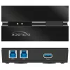 DeLOCK 11495 Διακόπτης δεδομένων υπολογιστή 5 Gbit/s Μαύρο Πλαστικό