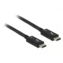 Καλώδιο USB DeLOCK 84847 USB 3.2 Gen 2 2 m USB-C μαύρο