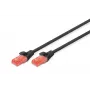 DIGITUS DK-1612-005/BL Καλώδιο δικτύου Μαύρο 0,5 m Cat6 U/UTP (UTP) (DK-1612-005/BL)