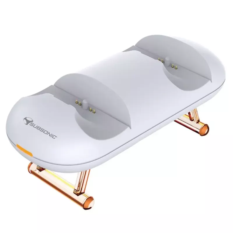 Σταθμός φόρτισης SUBSONIC SA5632 για PS5 διπλή φόρτιση με ενδείξεις LED