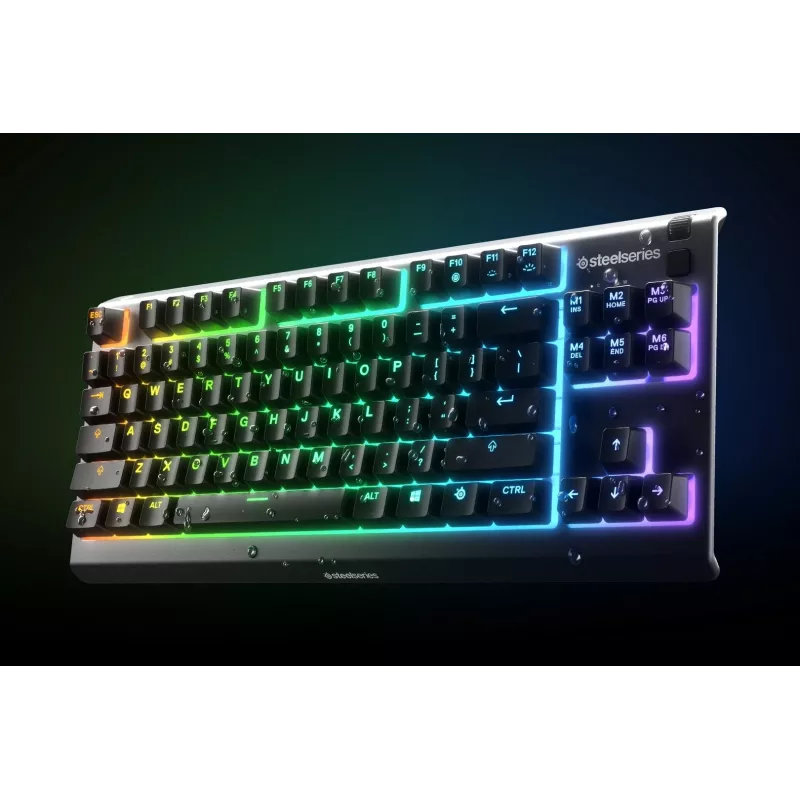 Steelseries APEX 3 TKL Πληκτρολόγιο USB QWERTY US English μαύρο