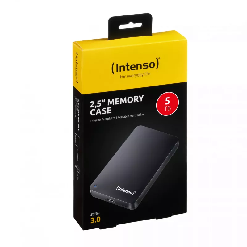 Εξωτερικός σκληρός δίσκος Intenso 5 TB USB 3.2 2,5 ίντσες Memory Case