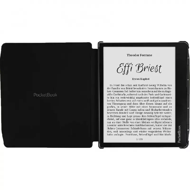 Θήκη PocketBook HN-SL-PU-700-BK-WW προστατευτική θήκη για e-book reader 7 ίντσες μαύρη