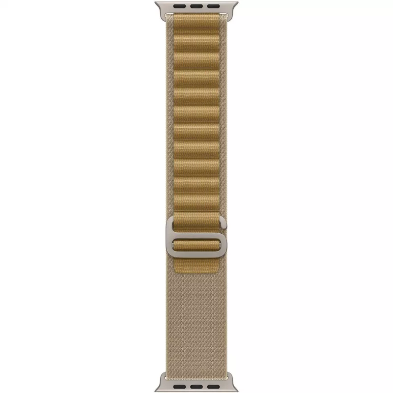 Μπάντα Apple 49mm Tan Alpine Loop Small Natural Titanium Finish