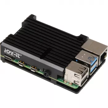 Raspberry Pi RB-ALUCASEP4+07 μαύρο