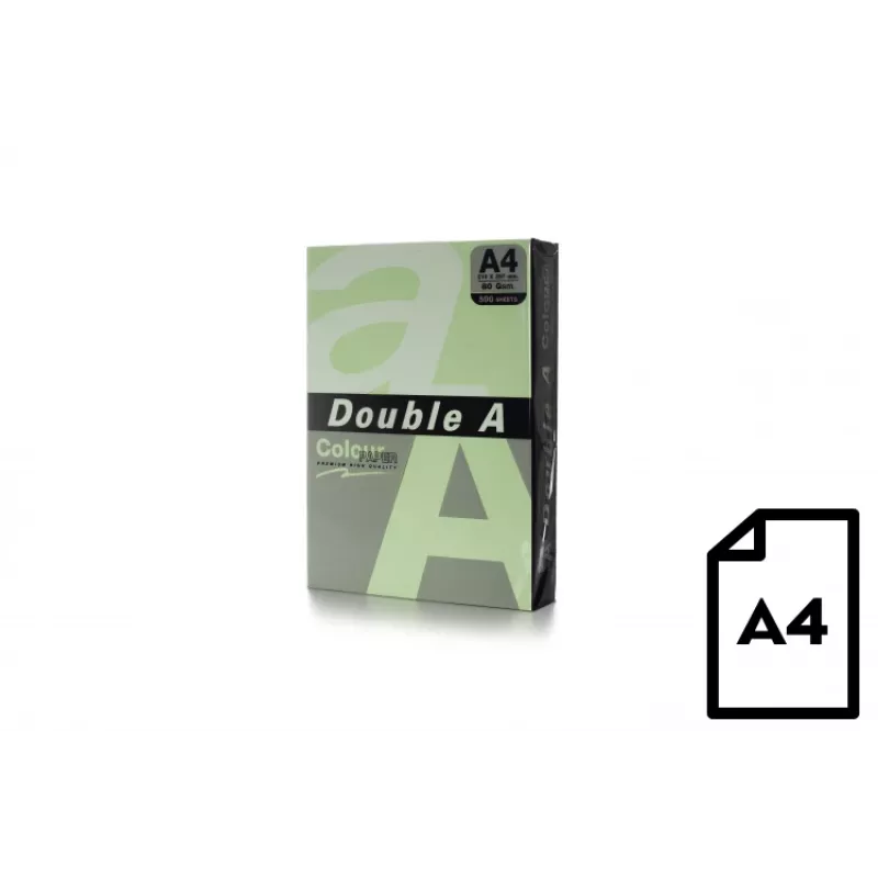 Χαρτί εκτύπωσης Double A, 80 g, A4, 500 φύλλα, Lagoon