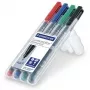 Μόνιμος μαρκαδόρος λεπτή μύτη Staedtler Lumocolor 318 WP4
