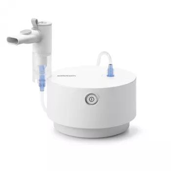 Omron C28P NE-C105-E νεφελοποιητής, 2,65 µm MMAD, 0,5 ml/min, λευκός