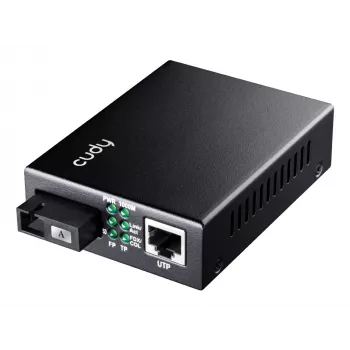 Μετατροπέας δικτύου Cudy MC100GSB-60A 1000 Mbit/s Multi-mode Single-mode μαύρος