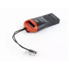 Αναγνώστης καρτών Gembird FD2-MSD-3 USB 2.0 Μαύρο Κόκκινο