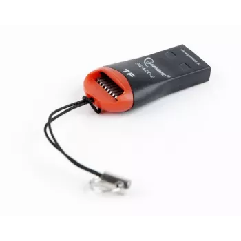 Αναγνώστης καρτών Gembird FD2-MSD-3 USB 2.0 Μαύρο Κόκκινο