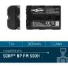 ANSMANN A-Son NP FM 500 H - Μπαταρία κάμερας Li-Ion 1500 mAh (5044503)