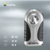 Φακός χειρός Varta 16647 Μαύρο Ασημί