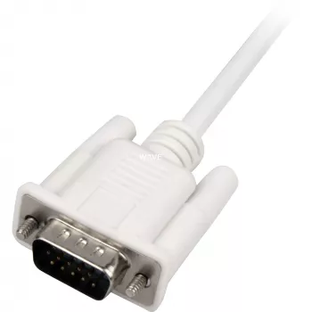 Delock - Αντάπτορας βίντεο / ήχου - USB, 15 pin D-Sub (DB-15) αρσενικό σε HDMI θηλυκό - 25cm - λευκό (62460)