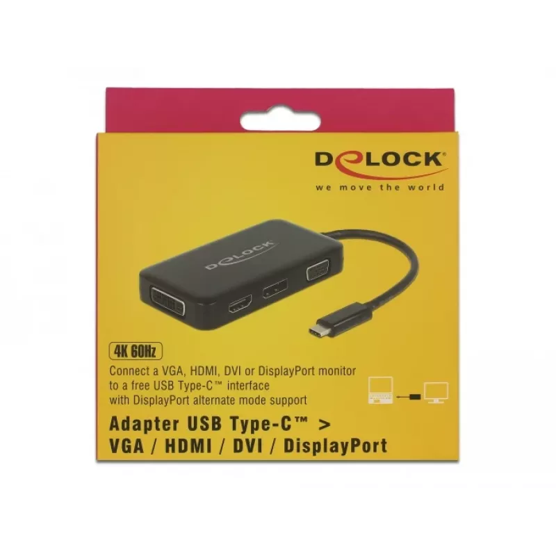 Σταθμός σύνδεσης DeLOCK 63929