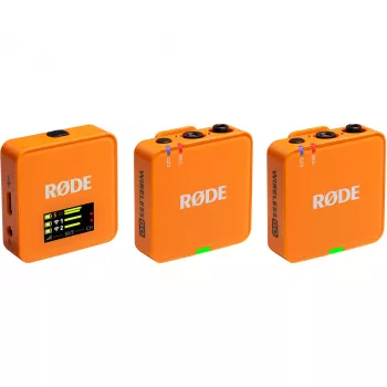 RØDE Wireless GO III Orange - ασύρματο σύστημα μικροφώνου (πορτοκαλί)