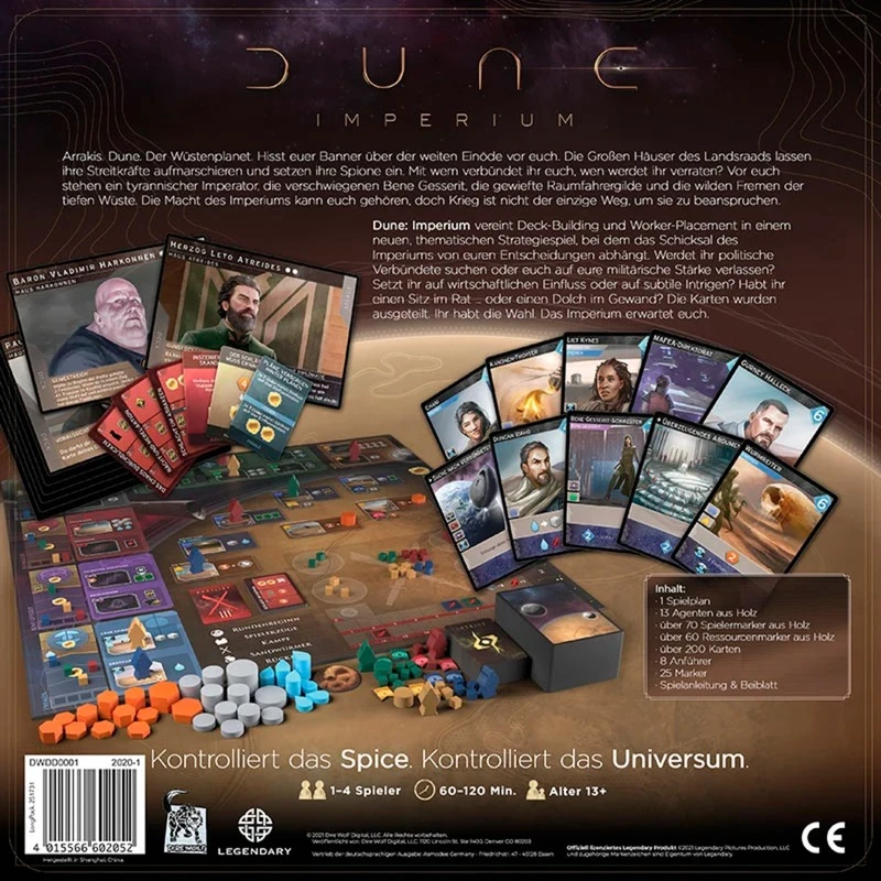 Dune: Imperium, επιτραπέζιο παιχνίδι