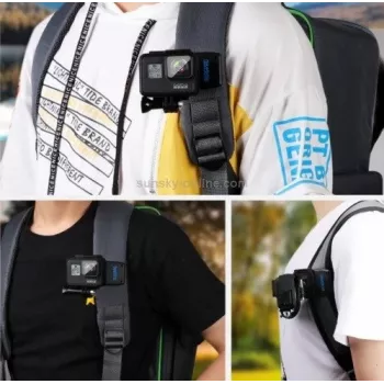 Στήριξη ιμάντα RUIGPRO DCA6908 για DJI Osmo Action – περιστροφή 360°, ελαφρύ