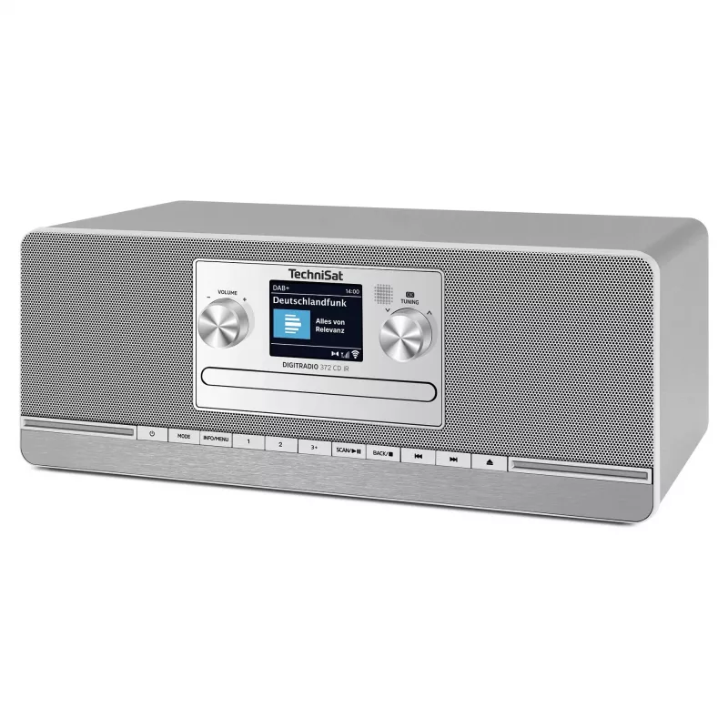 TechniSat DIGITRADIO 372 CD IR Internet Αναλογικό & ψηφιακό ανθρακί, ασημί