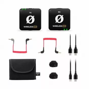 WIME RODE WIRELESS ME Dual-Channel Ασύρματο σύστημα μικροφώνου Vloggers Podcasters