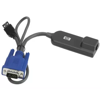 Hewlett-Packard HP προσαρμογέας διασύνδεσης USB – επέκταση βίντεο/USB – για HP TFT7600 G2, BLc3000 Enclosure, ProLiant DL360p Gen8, ML350e Gen8, Server Console Switch (AF628A)