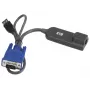 Hewlett-Packard HP προσαρμογέας διασύνδεσης USB – επέκταση βίντεο/USB – για HP TFT7600 G2, BLc3000 Enclosure, ProLiant DL360p Gen8, ML350e Gen8, Server Console Switch (AF628A)