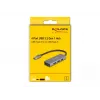 DeLOCK 63171 USB Hub 3.2 Gen 1 Type-A 5000 Mbit/s γκρι