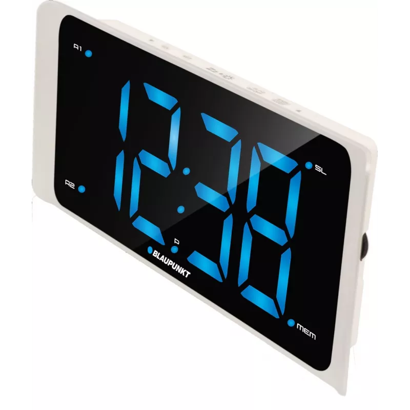 Blaupunkt CR16WH ξυπνητήρι ψηφιακό ξυπνητήρι μαύρο, λευκό