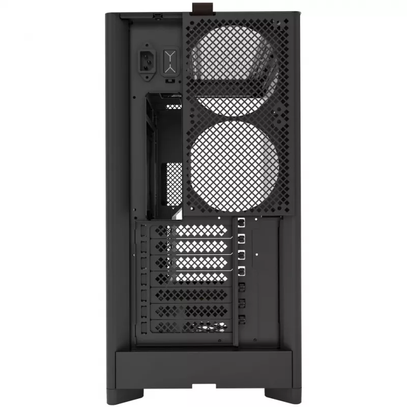 Montech HS02 Midi Tower μαύρο