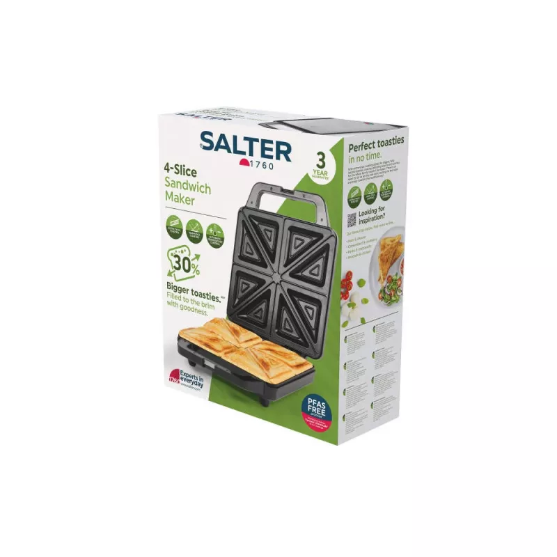 Salter EK6538VDE Τοστιέρα σάντουιτς 4 φετών