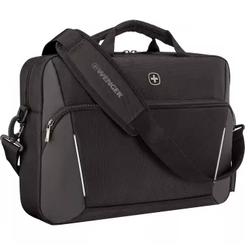 Θήκη laptop Wenger XE Compact Brief 16 με θήκη tablet, μαύρη