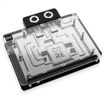 Backplate Alphacool 10260 Αλουμίνιο Χρώμιο Χαλκός Μαύρο 154 mm