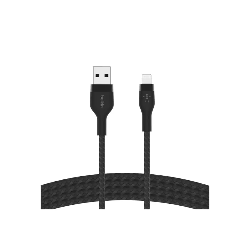 Καλώδιο Lightning 2m Belkin CAA010BT2MBK USB-C σε Lightning Μαύρο