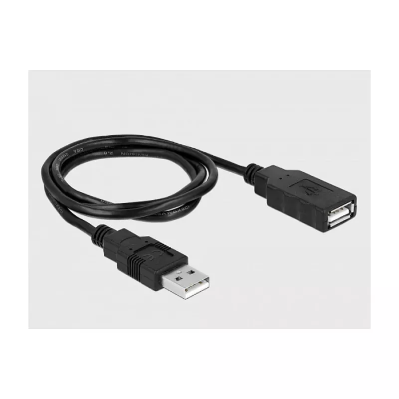 Σειριακό καλώδιο DeLOCK 66280 USB Type-A DB-9 0,8 m μαύρο
