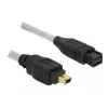Καλώδιο FireWire A/B DeLOCK 82588 1,0 m γκρι