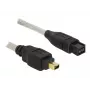Καλώδιο FireWire A/B DeLOCK 82588 1,0 m γκρι