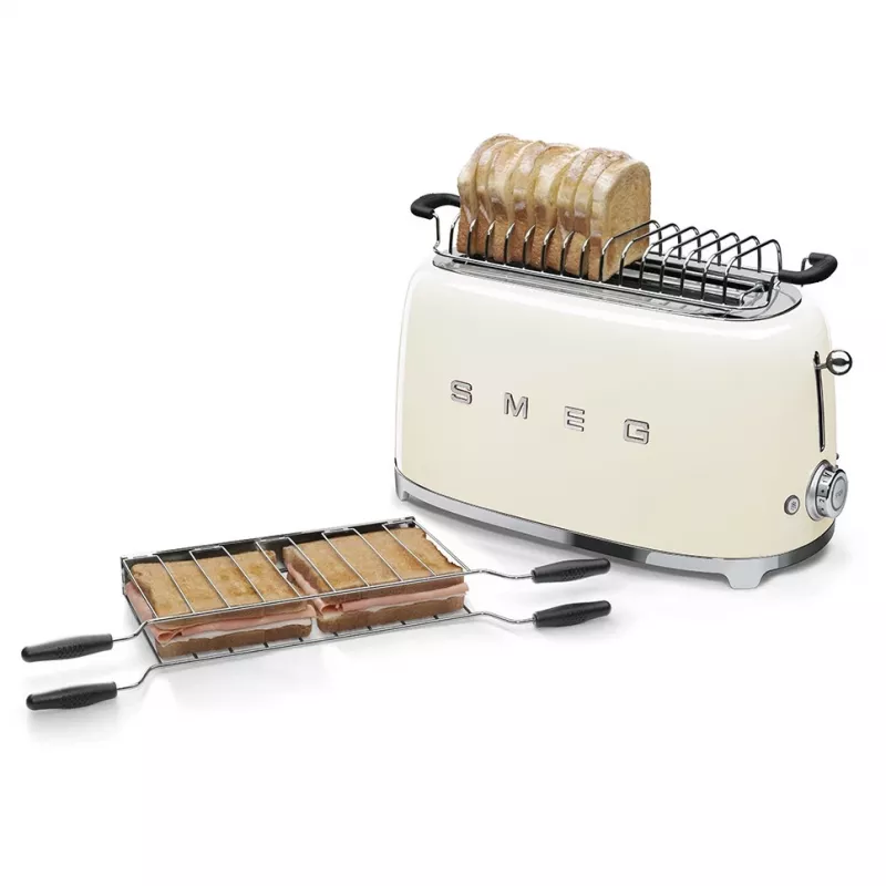 Smeg 50's Style Φρυγανιέρα TSF02CREU Κρεμ
