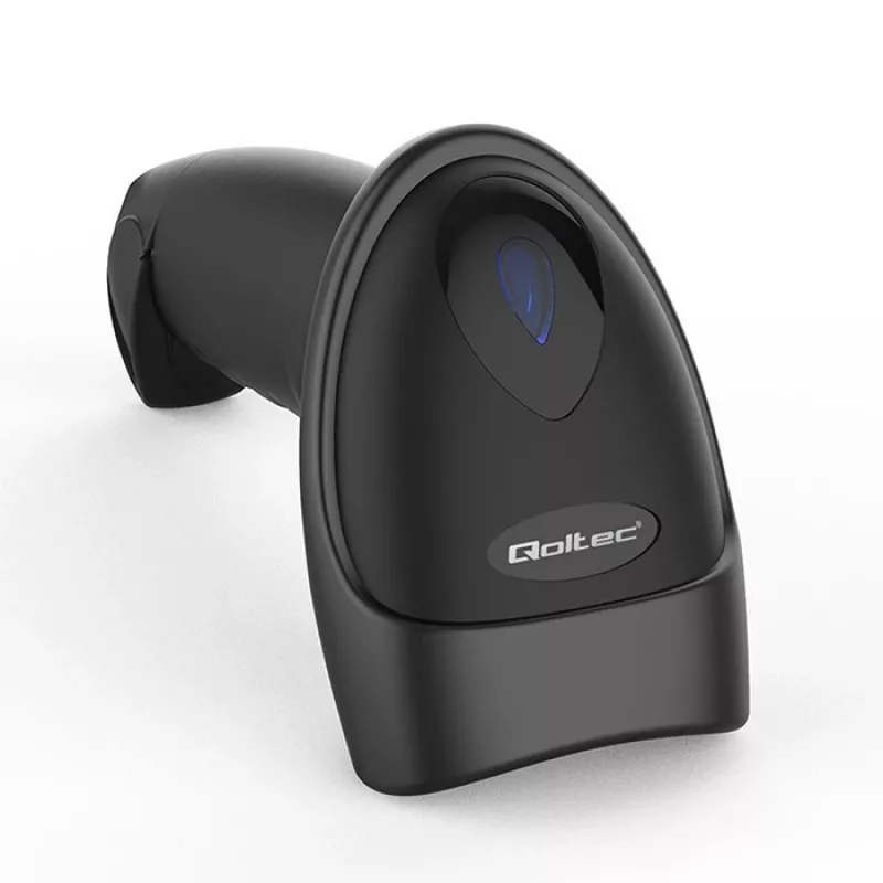 Σαρωτής barcode QOLTEC 50880 1D/2D USB — Σαρωτής χειρός με υποδοχή USB