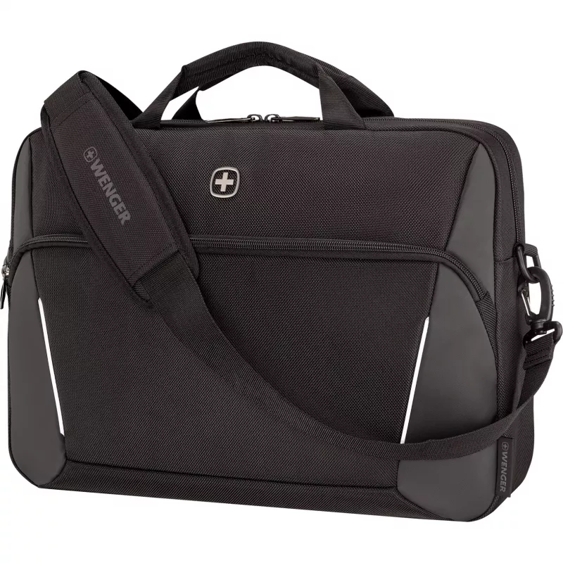 Θήκη laptop Wenger XE Compact Brief 16 με θήκη tablet, μαύρη
