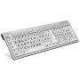 Πληκτρολόγιο Logickeyboard LKB-LPRNTBW-AJPU-DE Office USB QWERTZ Γερμανικό Πολύχρωμο