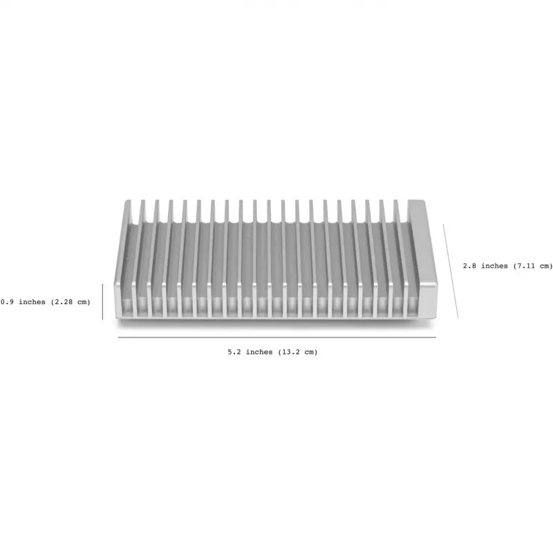 Other World Computing OWC Express 1M2 - SSD - 1 TB - εξωτερικός (φορητός) - USB4 (θύρα USB-C) - ασήμι (OWCUS4EXP1MT01)