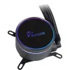 Υγρόψυκτη μονάδα All-in-One Inter-Tech LC-120 RGB 12 cm Μαύρο