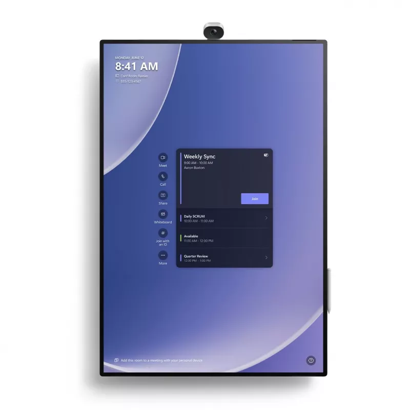 Διαδραστικός πίνακας Microsoft Surface Hub 3 85 ίντσες 32 GB RAM Windows 11 IoT Enterprise